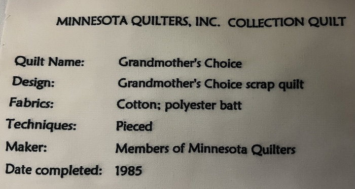 Grandmother's Choice Label
