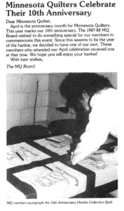 June 1988 Newsletter Article